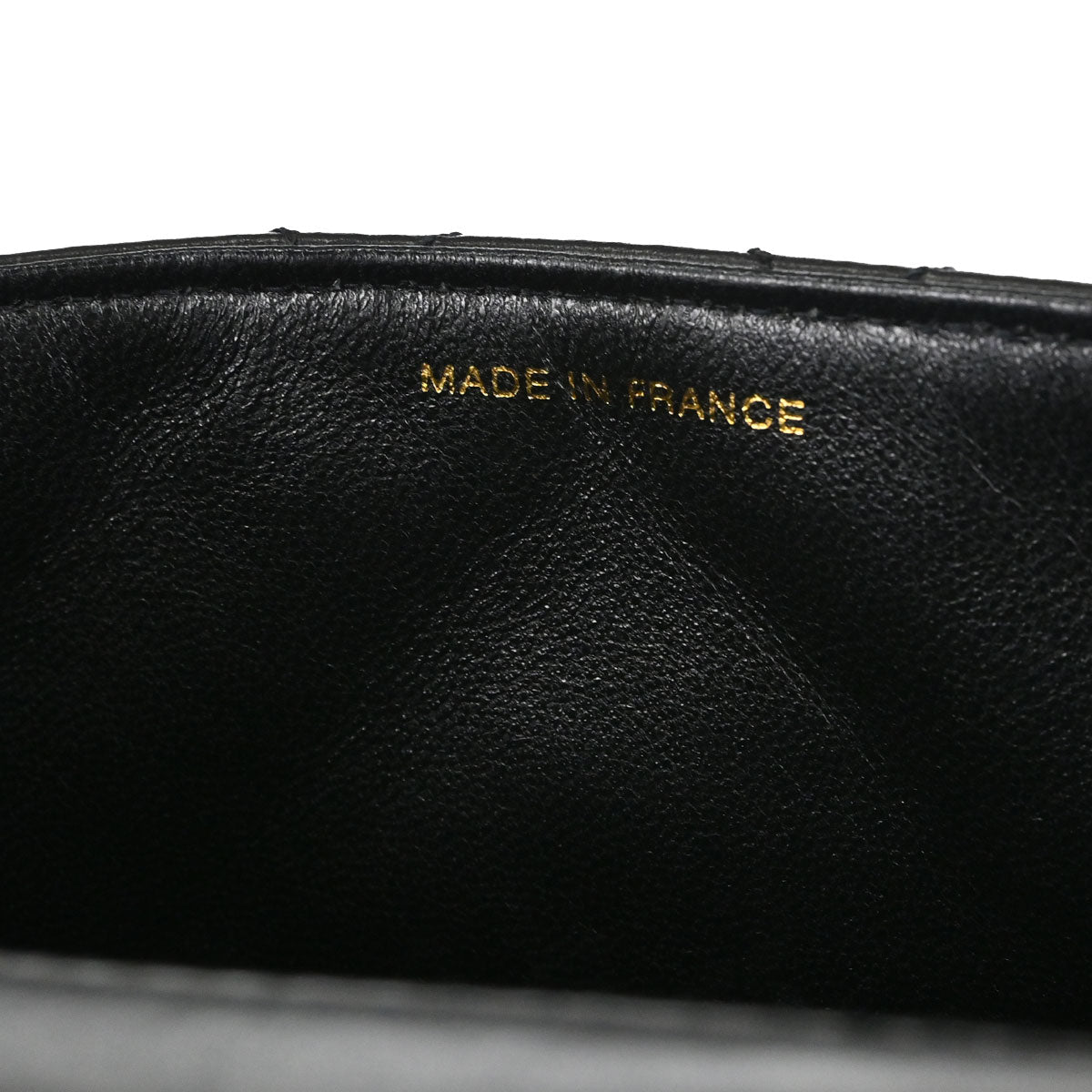 Chanel Black Lambskin Single Flap Shoulder Bag