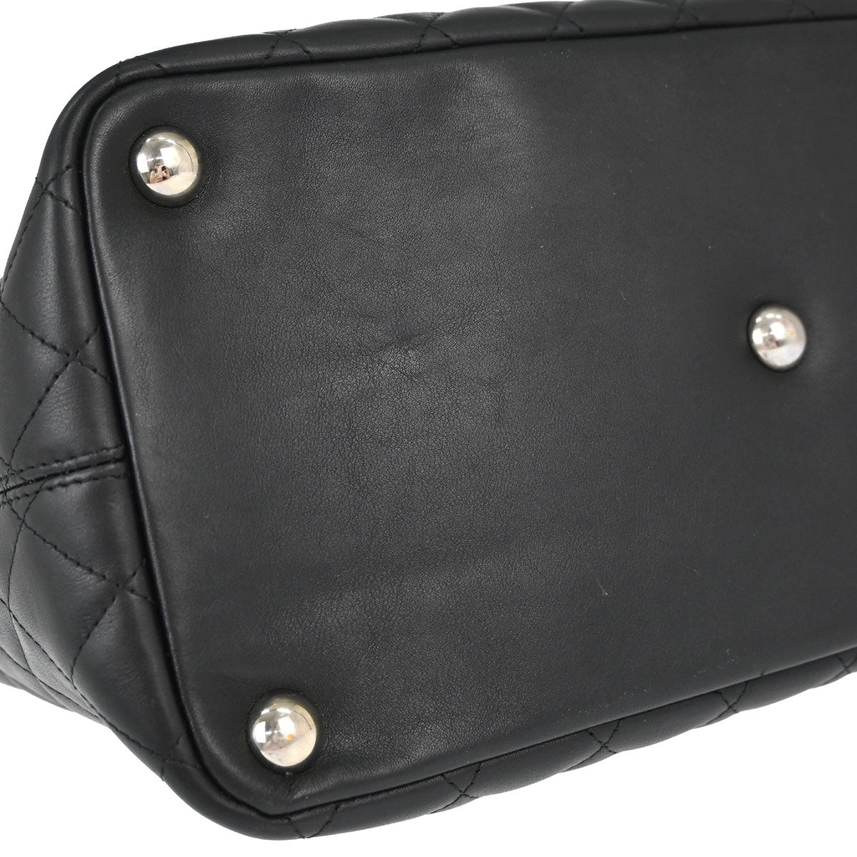 Chanel 2004-2005 Black Calfskin Cambon Ligne Tote Handbag