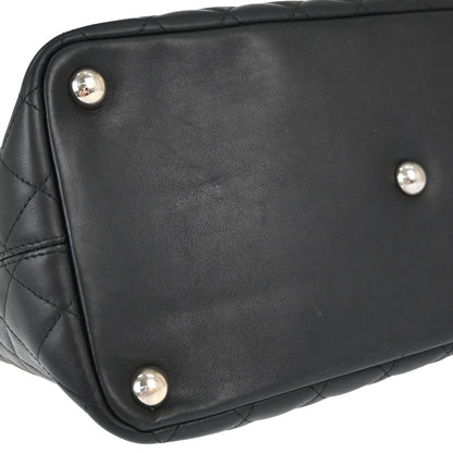 Chanel 2004-2005 Black Calfskin Cambon Ligne Tote Handbag