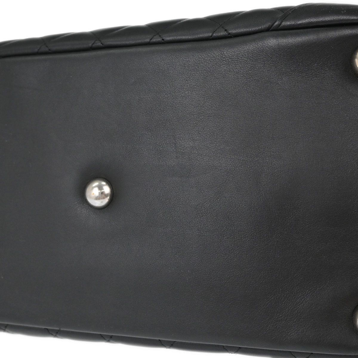 Chanel 2004-2005 Black Calfskin Cambon Ligne Tote Handbag