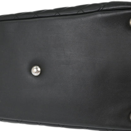 Chanel 2004-2005 Black Calfskin Cambon Ligne Tote Handbag