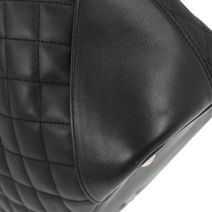 Chanel 2004-2005 Black Calfskin Cambon Ligne Tote Handbag