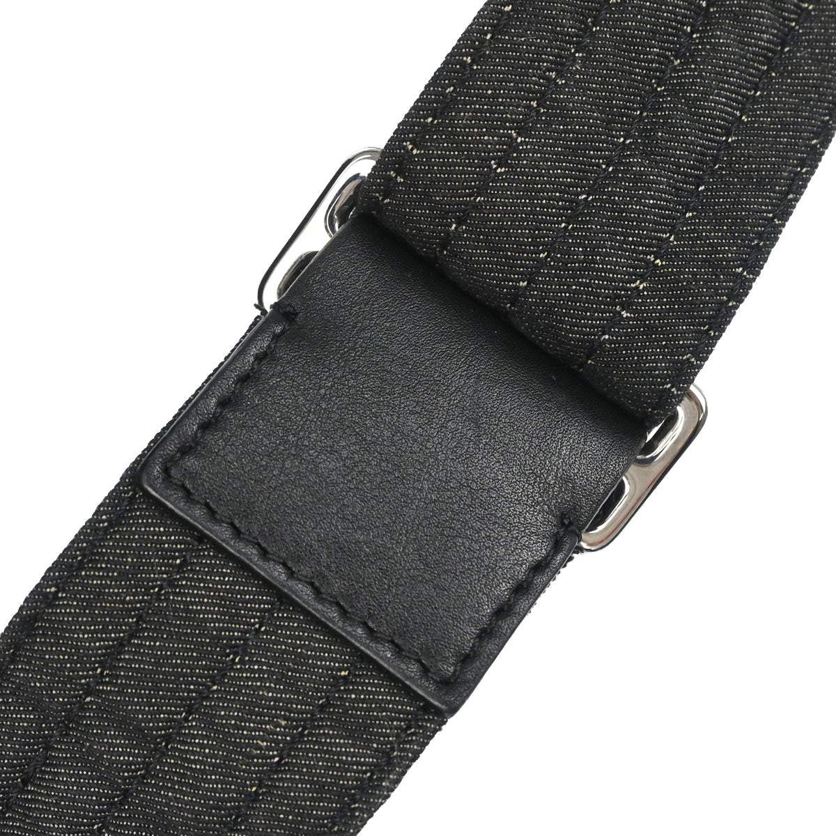 Chanel Black Canvas Coco Cocoon Messenger Shoulder Bag