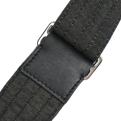 Chanel Black Canvas Coco Cocoon Messenger Shoulder Bag