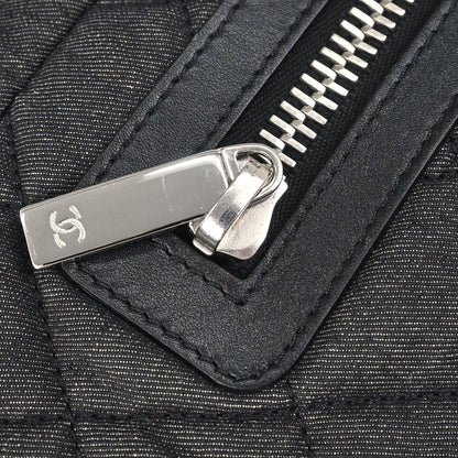 Chanel Black Canvas Coco Cocoon Messenger Shoulder Bag