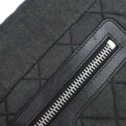 Chanel Black Canvas Coco Cocoon Messenger Shoulder Bag
