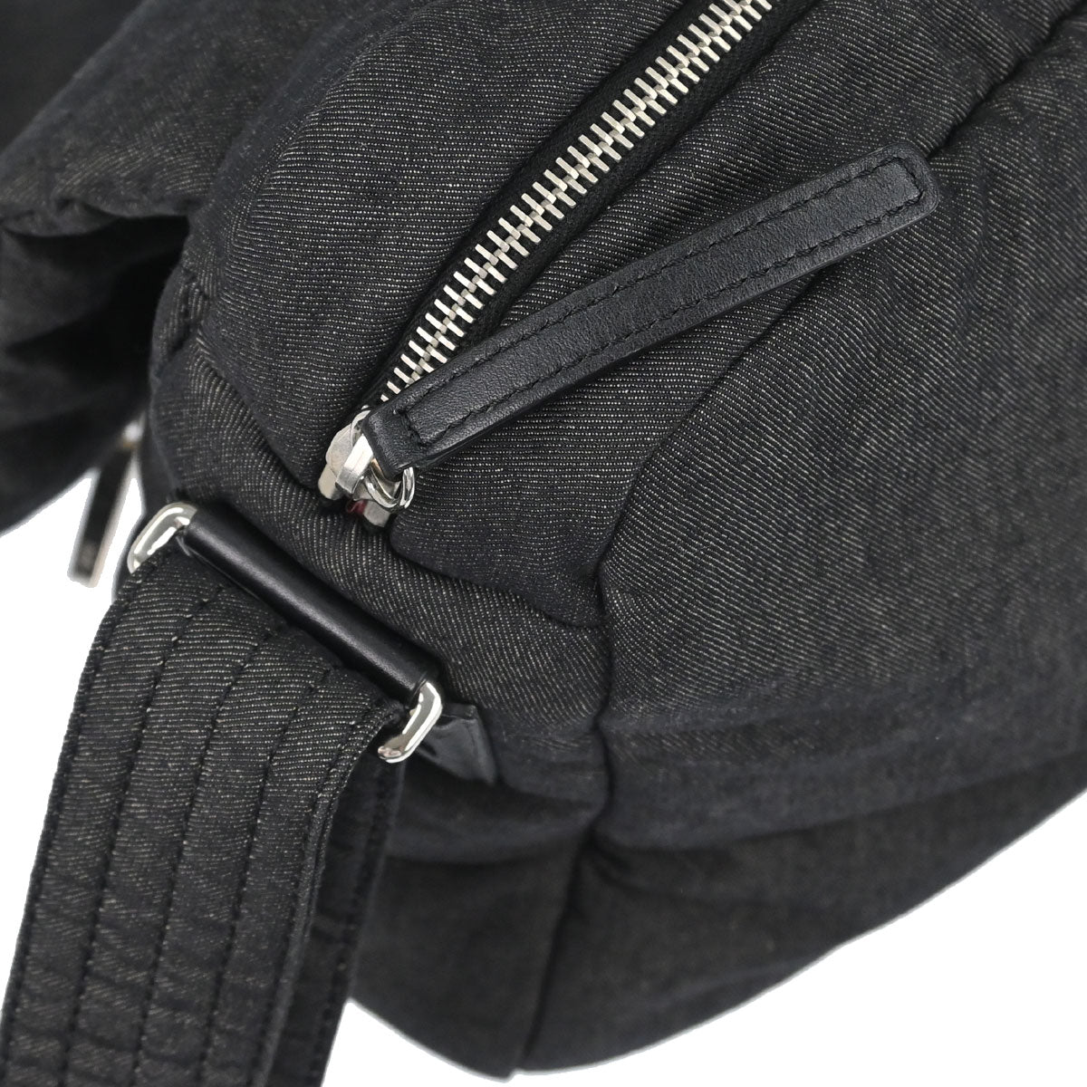 Chanel Black Canvas Coco Cocoon Messenger Shoulder Bag