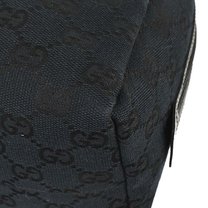 Gucci Black Canvas GG Handbag