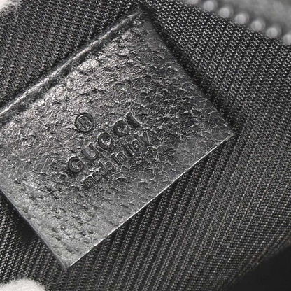 Gucci Black Canvas GG Handbag