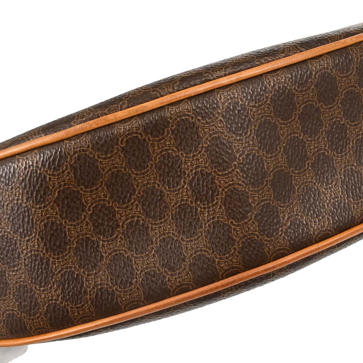 Celine Brown Macadam Hobo Handbag