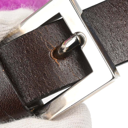 Fendi Purple Felt Patchwork Mamma Baguette Handbag