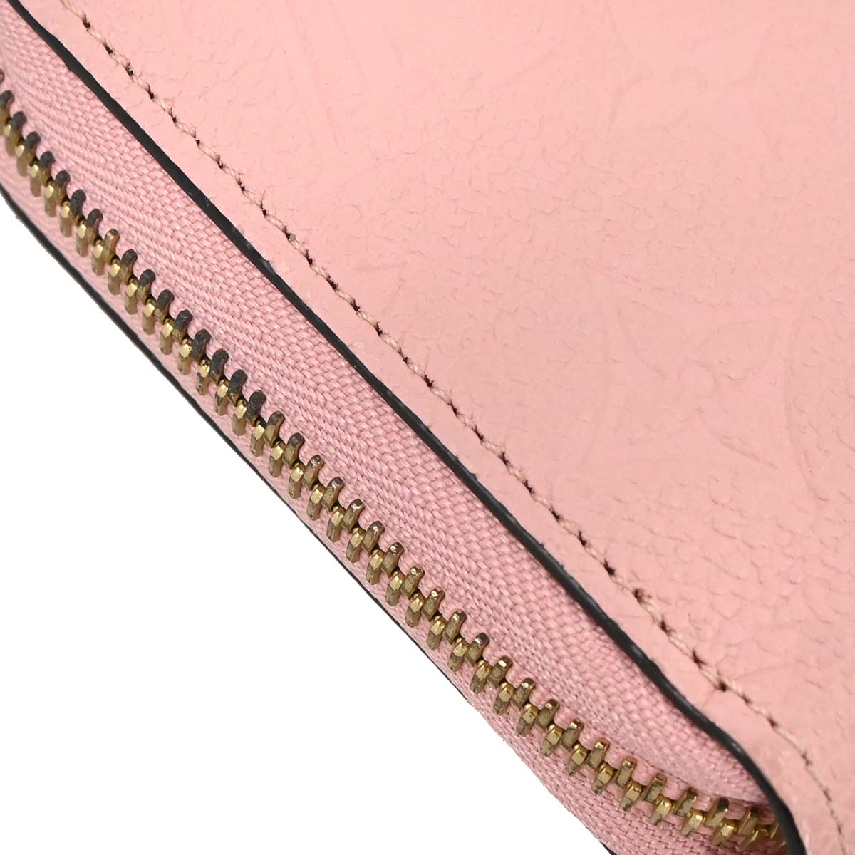 Louis Vuitton Pink Monogram Empreinte Zippy Wallet M64090