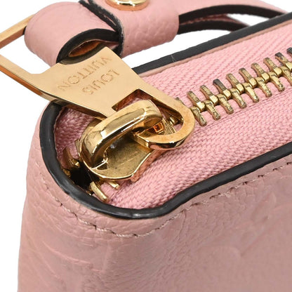 Louis Vuitton Pink Monogram Empreinte Zippy Wallet M64090