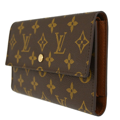 Louis Vuitton Monogram Porte Tresor International Wallet M61215