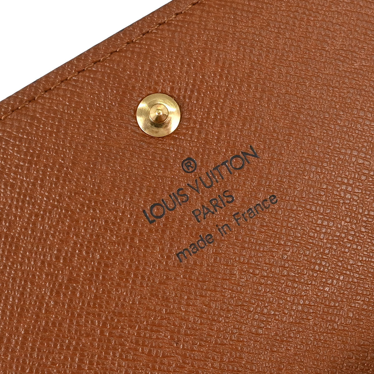 Louis Vuitton Monogram Porte Tresor International Wallet M61215