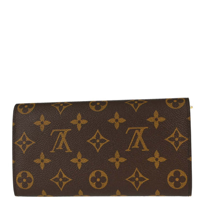 Louis Vuitton Monogram Porte Monnaie Credit Wallet M61726