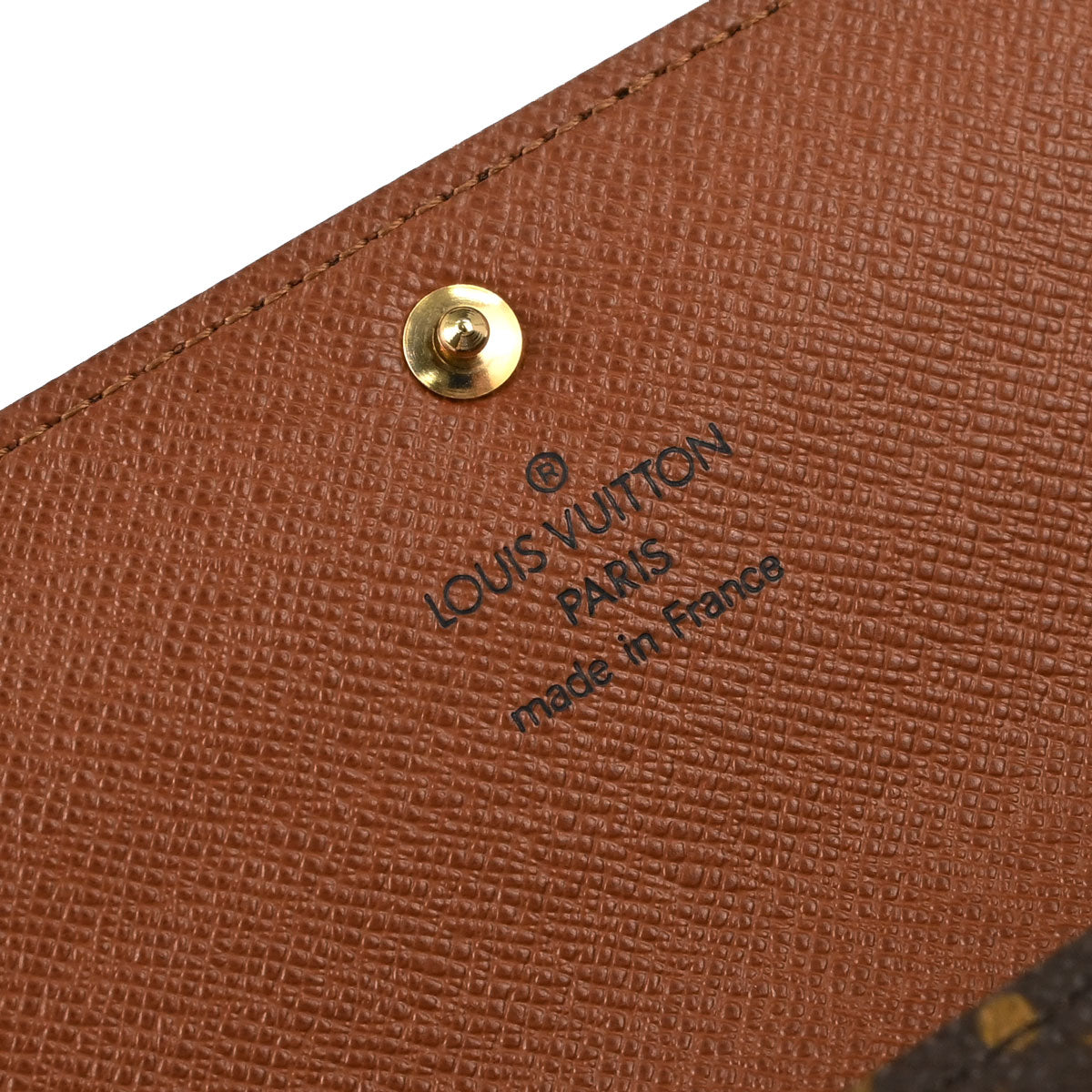 Louis Vuitton Monogram Porte Monnaie Credit Wallet M61726