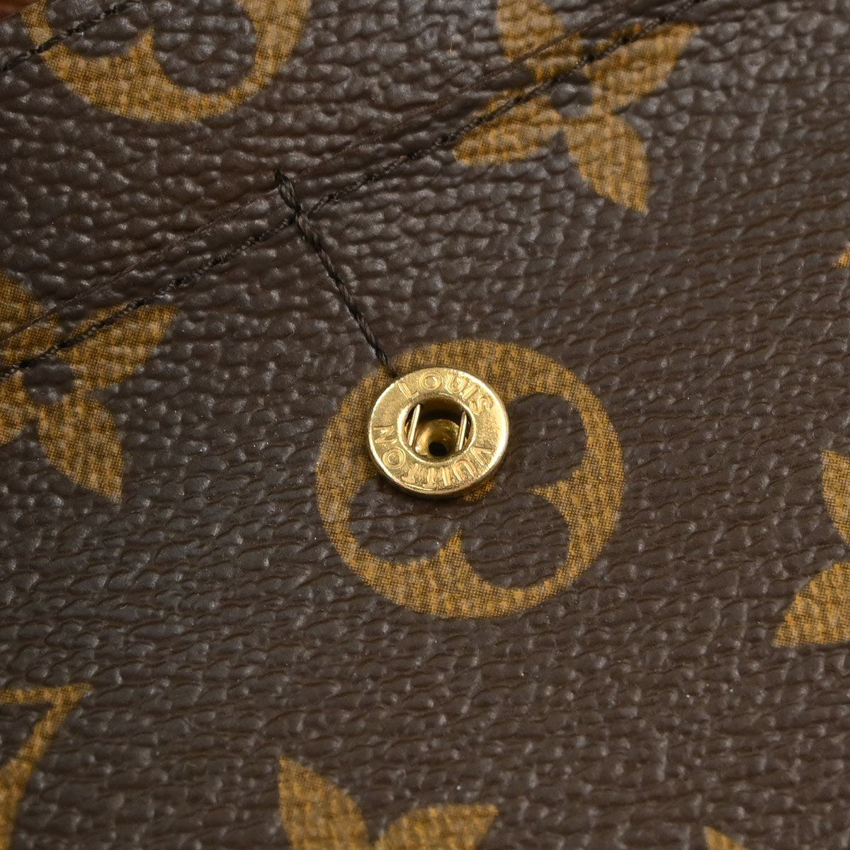 Louis Vuitton Monogram Porte Monnaie Credit Wallet M61726