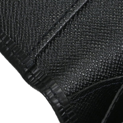 Louis Vuitton Black Epi Porte Mannaie Simple Coin Wallet M63412
