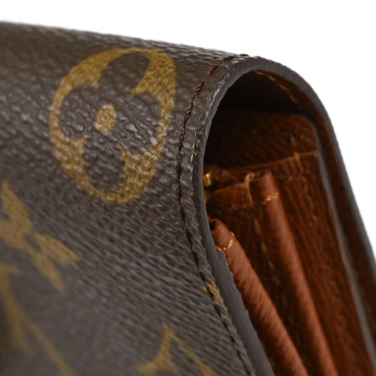 Louis Vuitton Monogram Porte Monnaie Credit Wallet M61725
