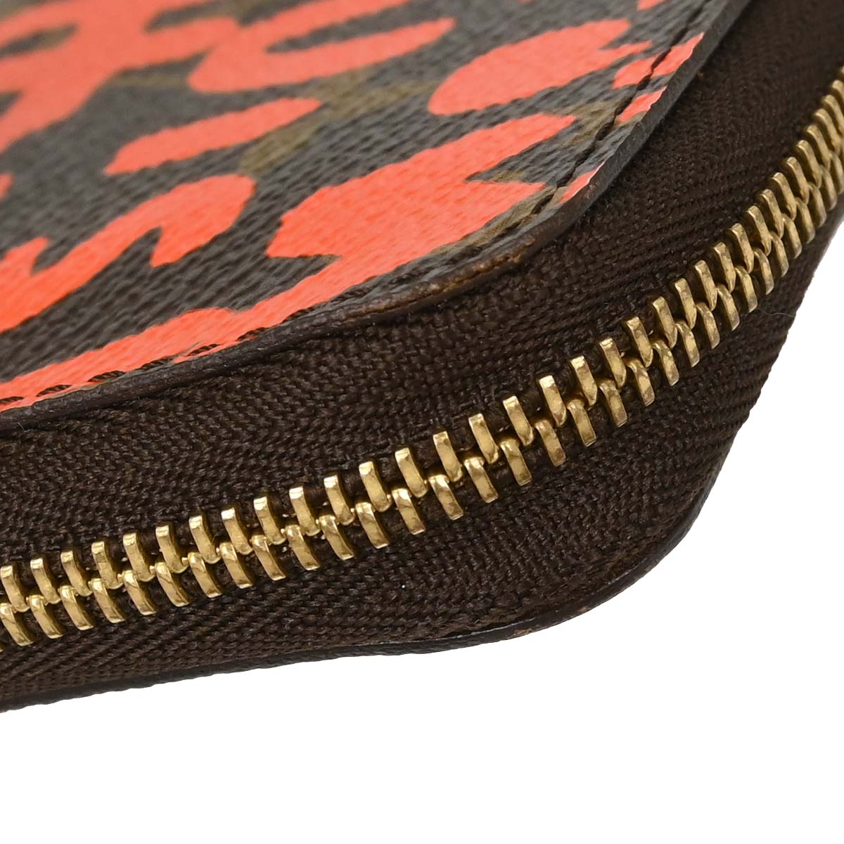 Louis Vuitton Monogram Graffiti Zippy Coin Purse Wallet M93708