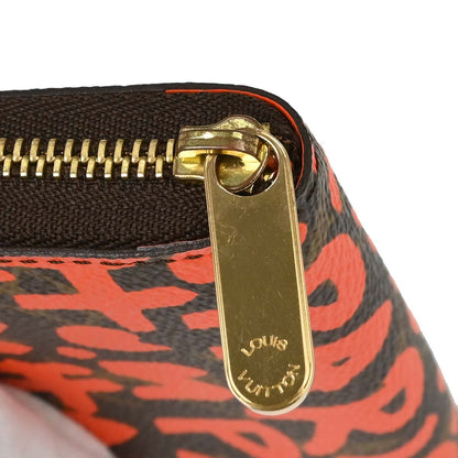 Louis Vuitton Monogram Graffiti Zippy Coin Purse Wallet M93708