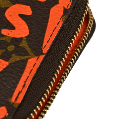 Louis Vuitton Monogram Graffiti Zippy Coin Purse Wallet M93708