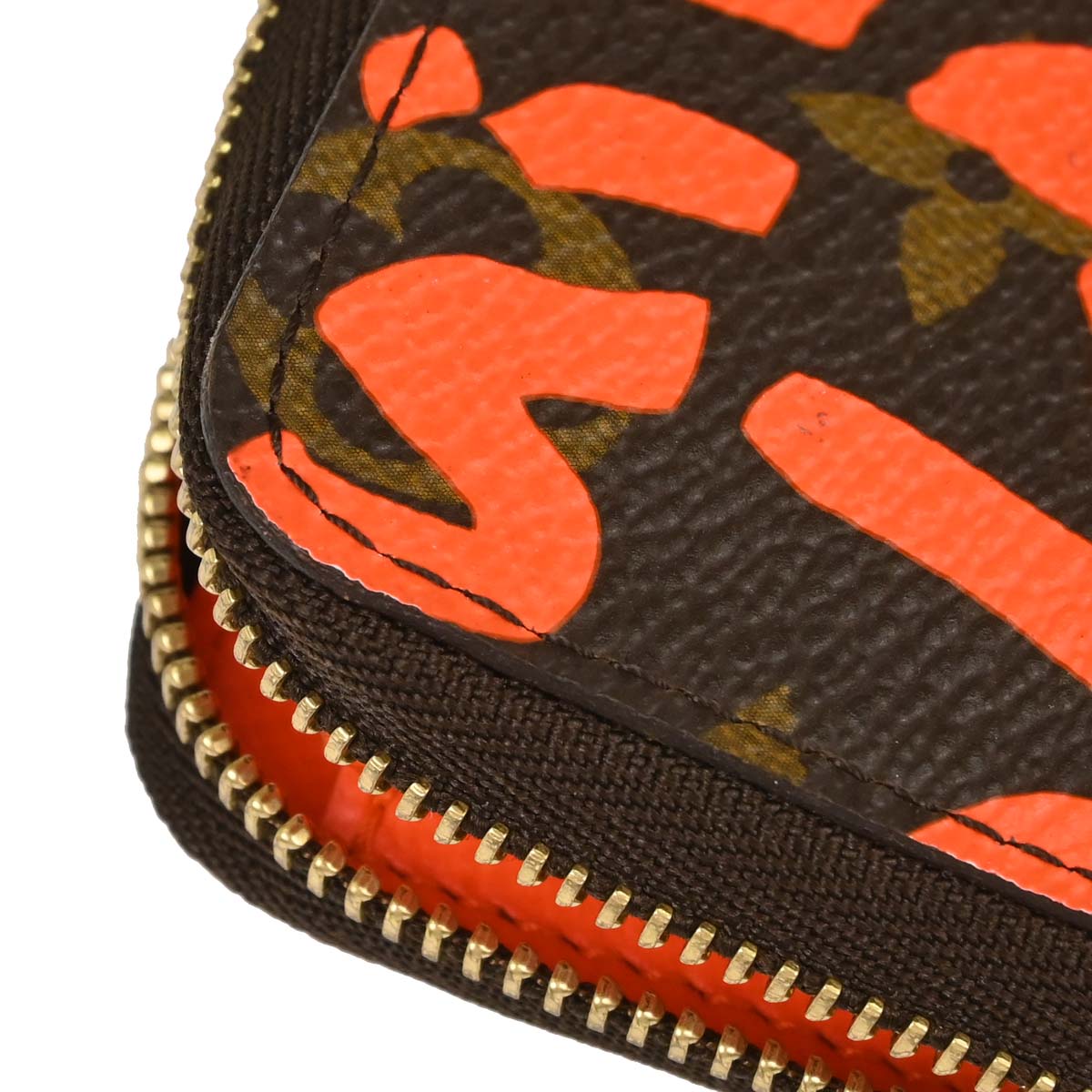 Louis Vuitton Monogram Graffiti Zippy Coin Purse Wallet M93708