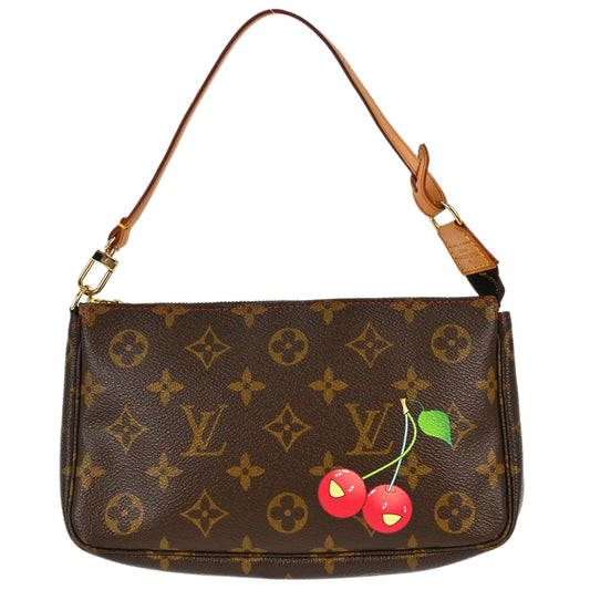 Louis Vuitton Monogram Cherry Pochette Accessoires Handbag M95008