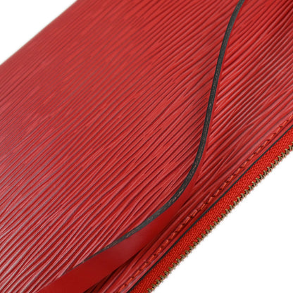 Louis Vuitton Red Epi Pochette Accessoires 24 Handbag M52957