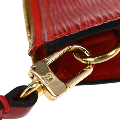 Louis Vuitton Red Epi Pochette Accessoires 24 Handbag M52957