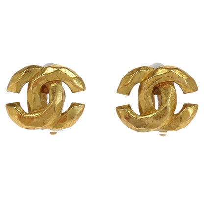 Chanel CC Clip-On Earrings Gold 99P