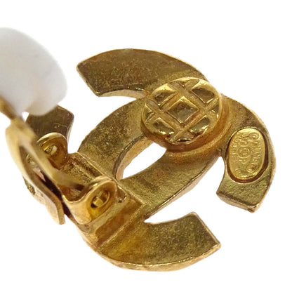 Chanel CC Clip-On Earrings Gold 99P