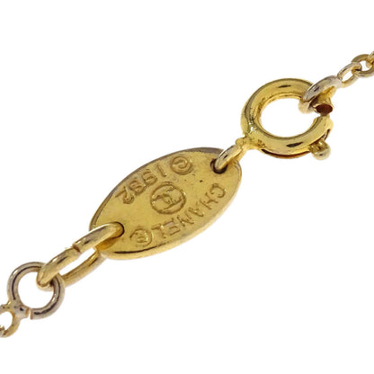 Chanel Gold CC Pendant Necklace 1982/376