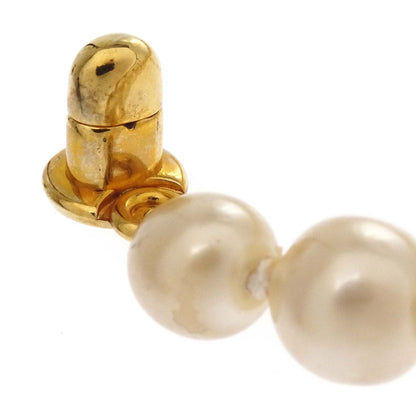 Chanel CC Turnlock Gold Costume Pearl Chain Necklace 96A