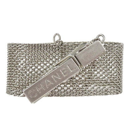 Chanel Clips Bracelet Silver 98A