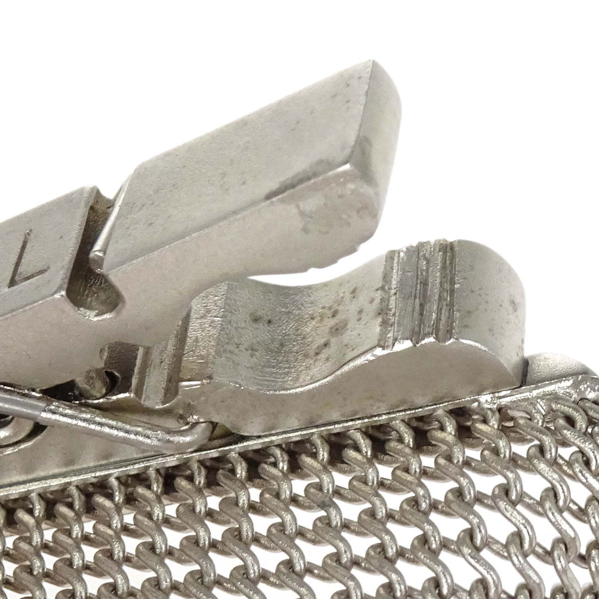 Chanel Clips Bracelet Silver 98A