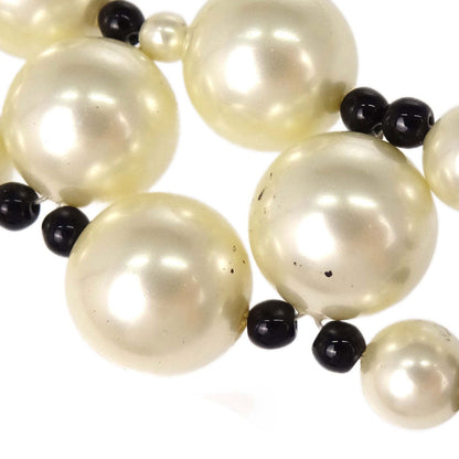 Chanel Costume Pearl Necklace Rhinestone 03C
