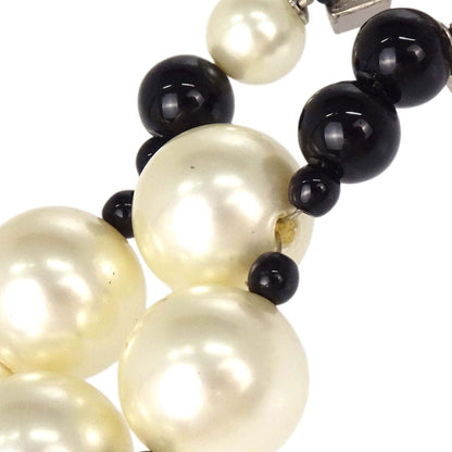 Chanel Costume Pearl Necklace Rhinestone 03C