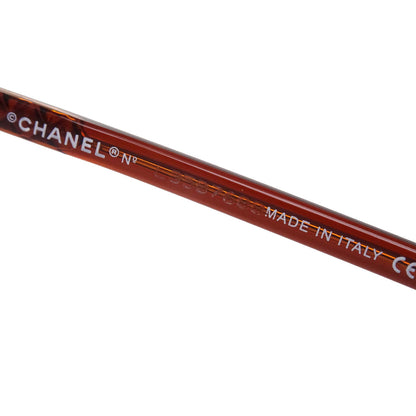 Chanel Sunglasses Eyewear Orange 62□12 Small Good