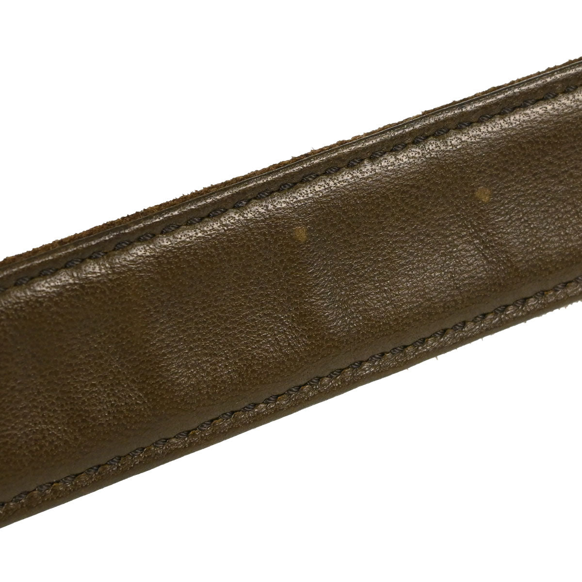 Chanel Brown Suede CC Belt #70/28 Small Good
