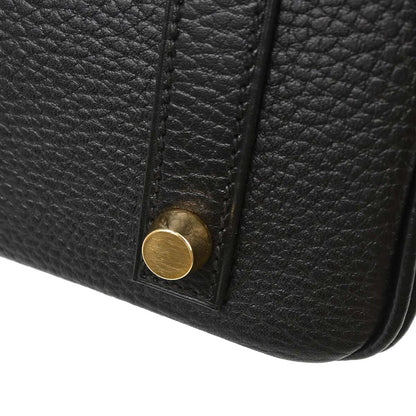 Hermes Black Ardennes Birkin 30 Handbag
