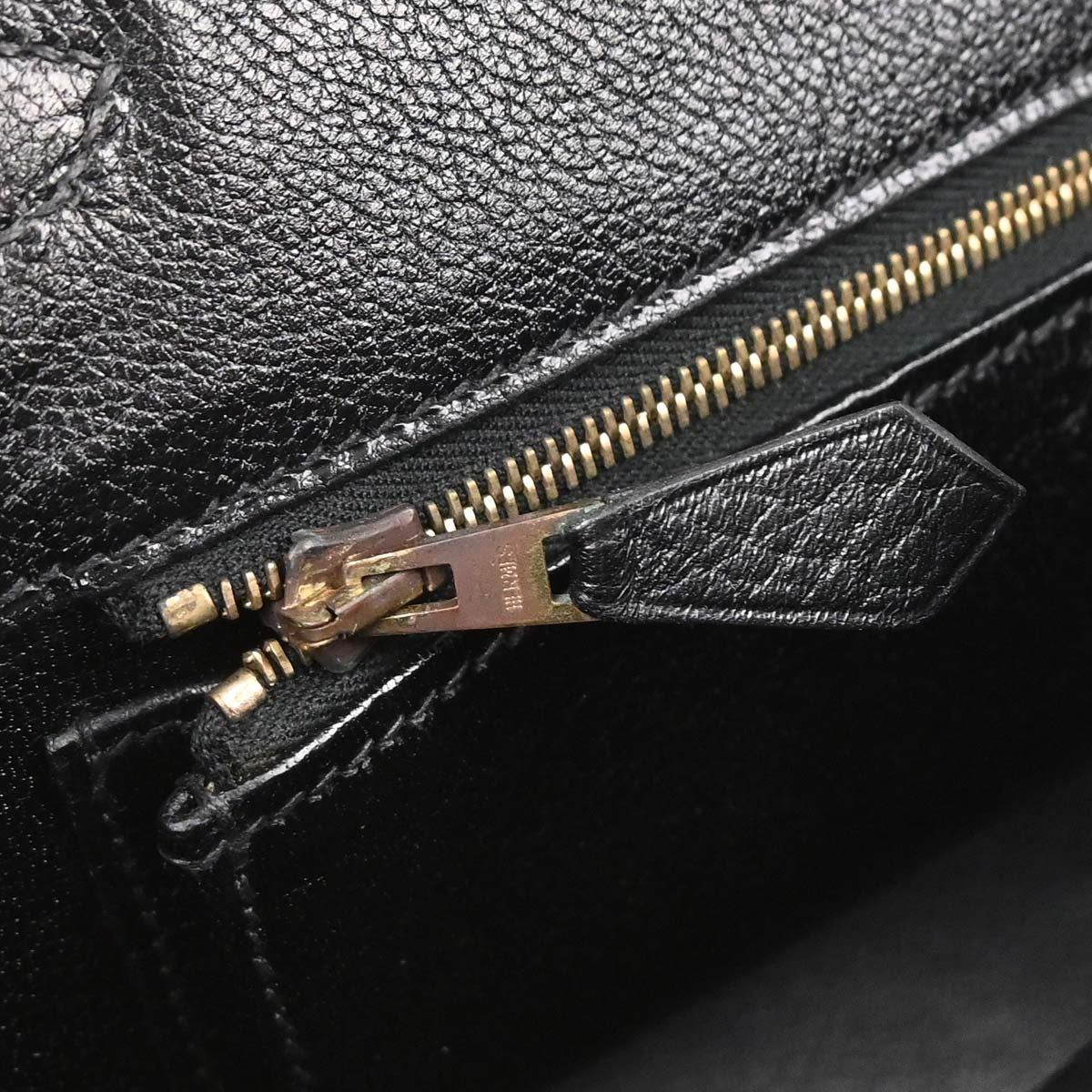 Hermes Black Ardennes Birkin 30 Handbag