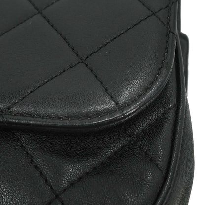 Chanel 2019 Black Lambskin Dix-Neuf 19 Waist Bum Bag