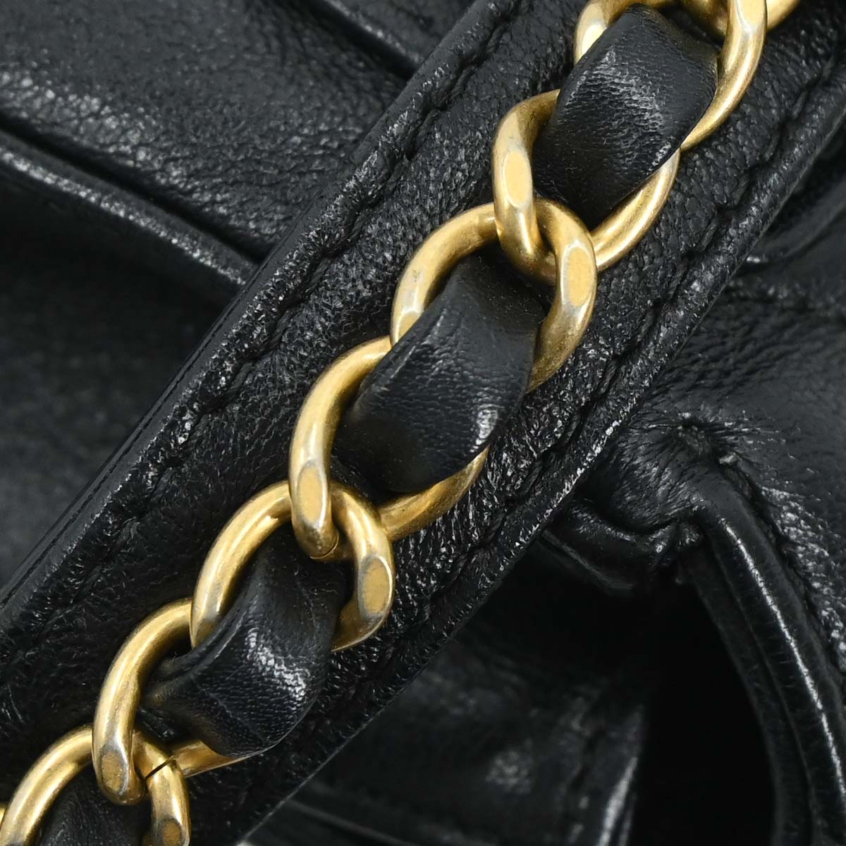Chanel 2019 Black Lambskin Dix-Neuf 19 Waist Bum Bag