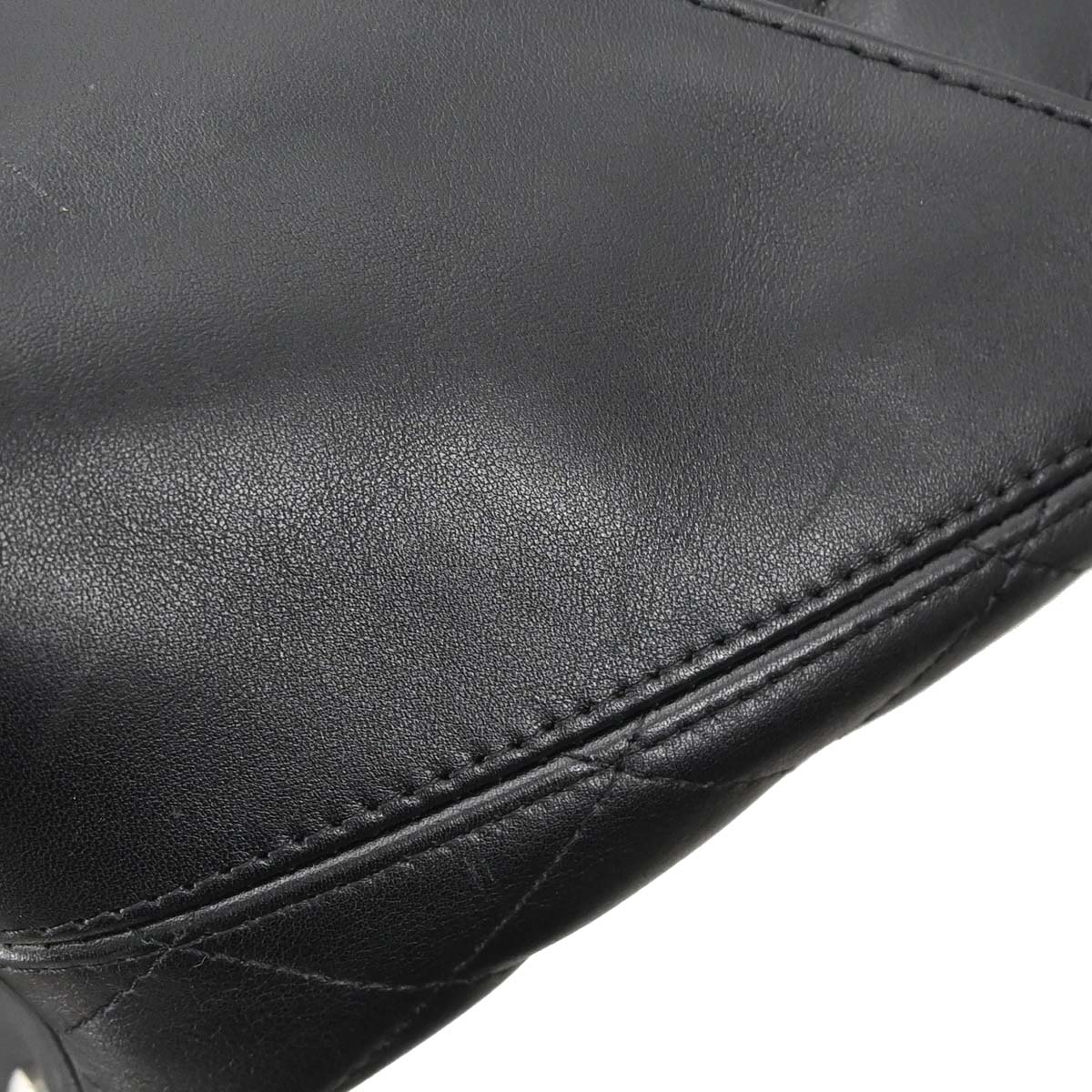 Chanel 2005-2006 Black Calfskin Cambon Ligne Tote Handbag