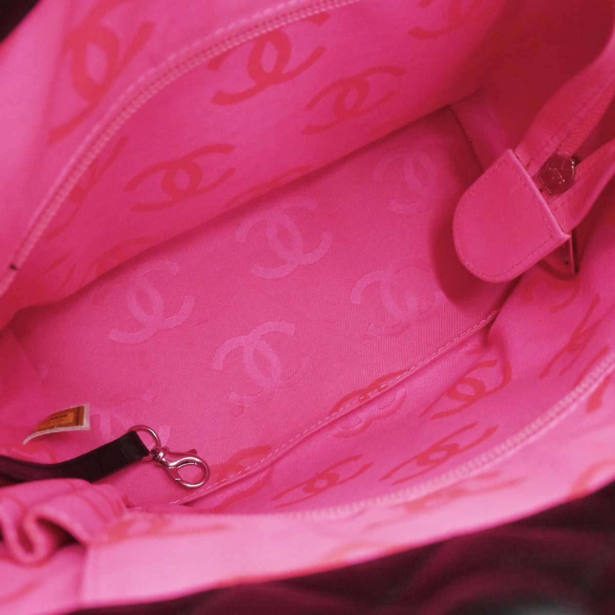 Chanel 2005-2006 Black Calfskin Cambon Ligne Tote Handbag