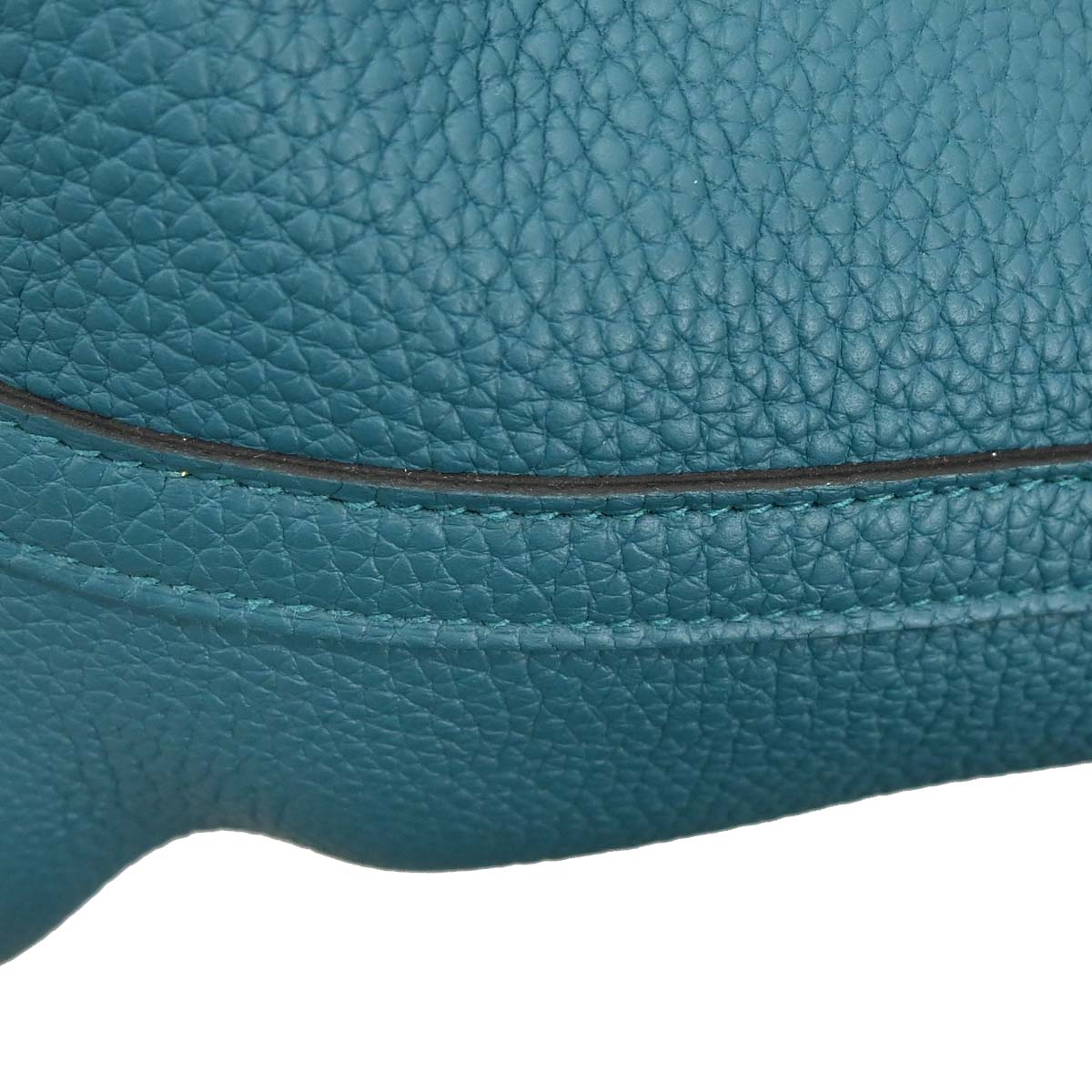 Hermes Cobalt Taurillon Clemence Picotin Lock 22 MM Handbag