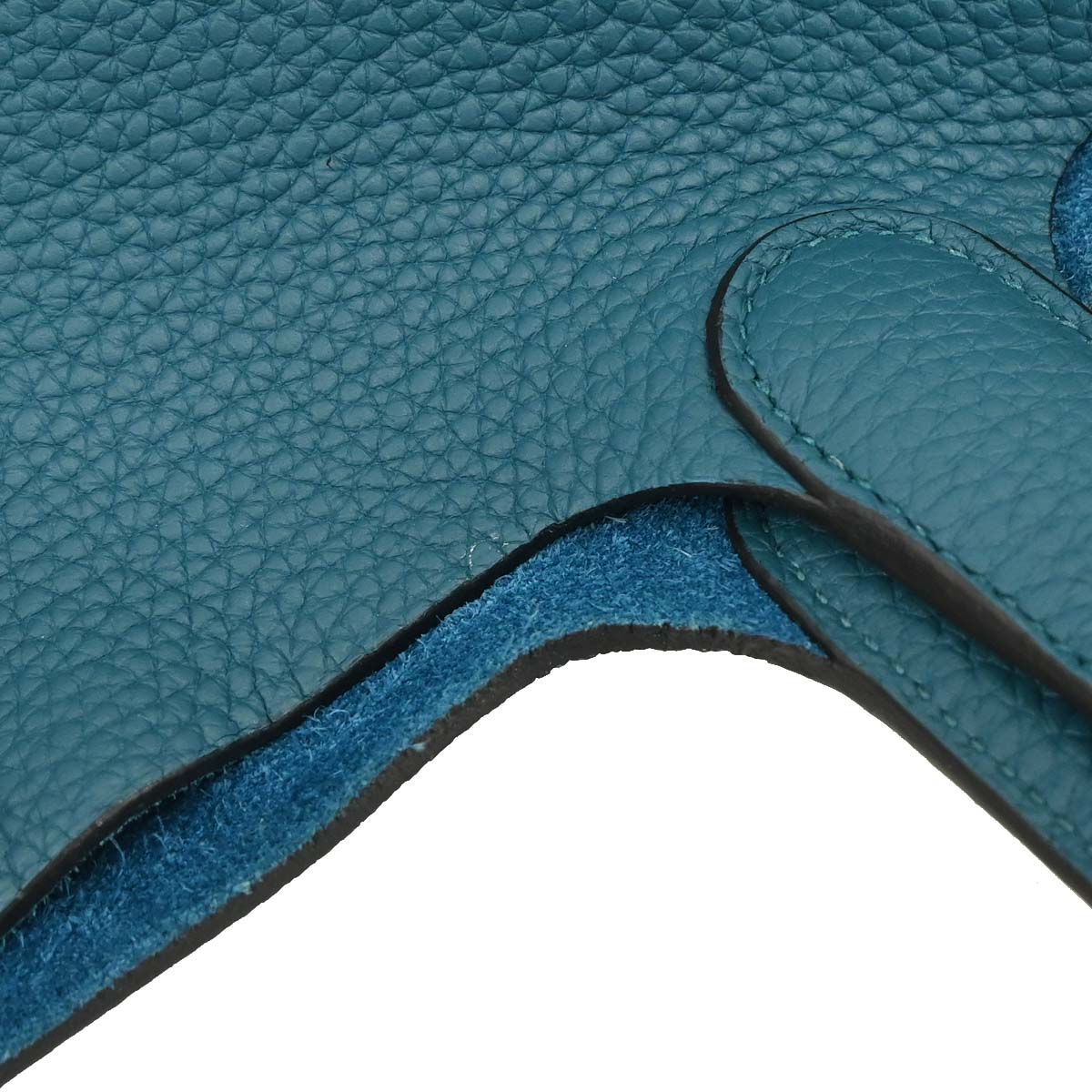 Hermes Cobalt Taurillon Clemence Picotin Lock 22 MM Handbag