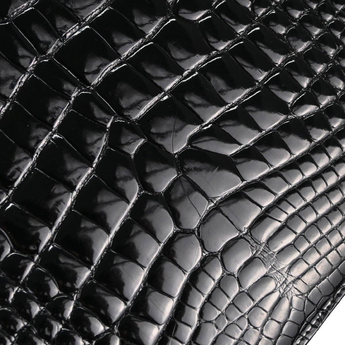 Chanel * Black Crocodile Tote Handbag